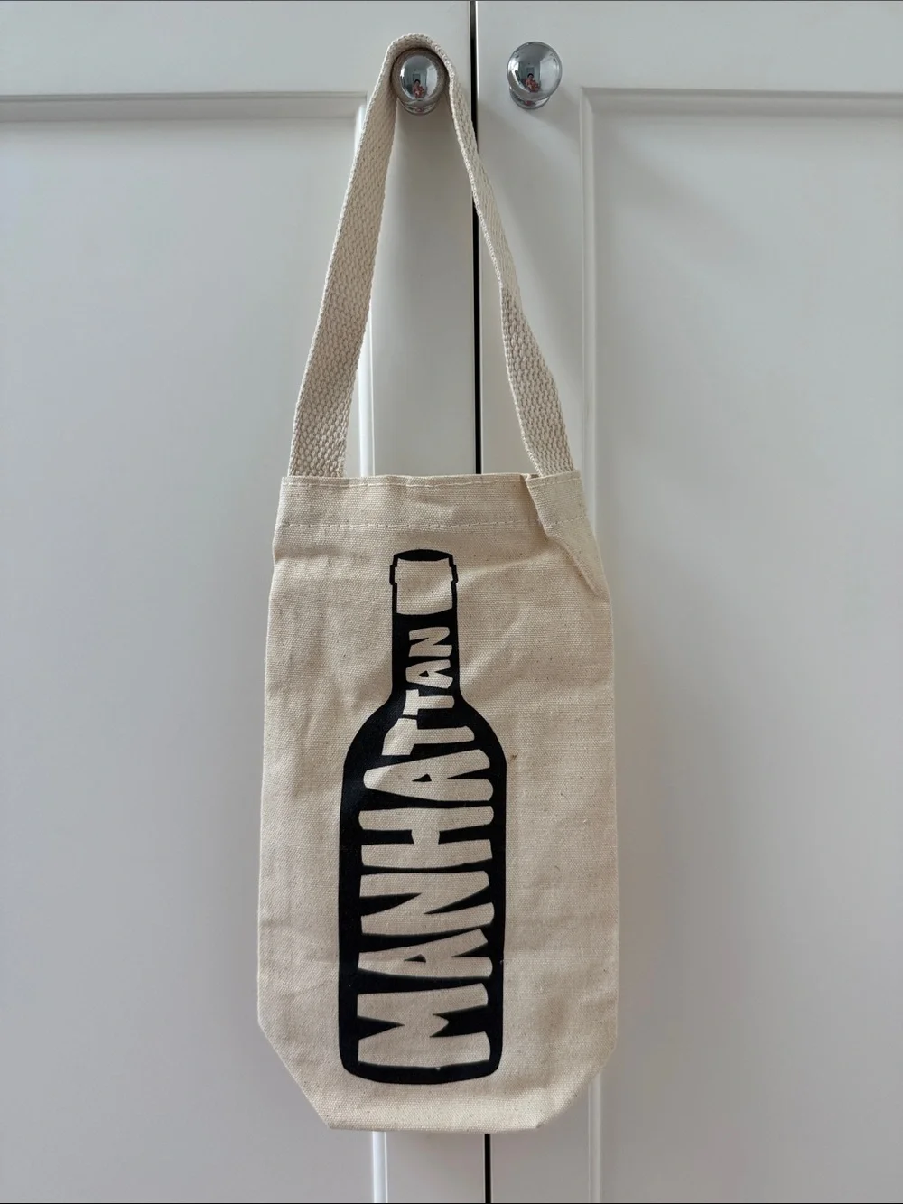 Canvas Wine Tote - from MapTotes